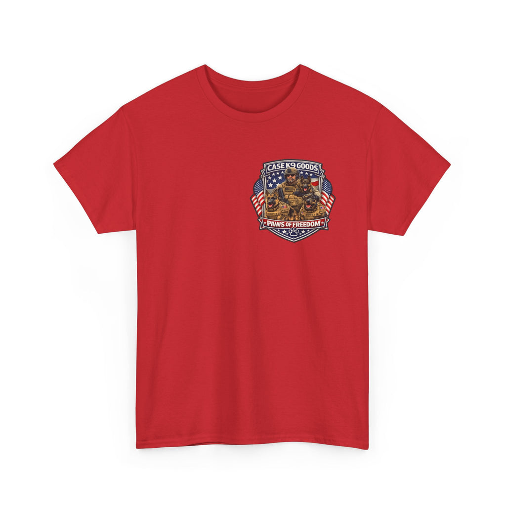 Police K9 Partner T-Shirt — "Side by Side Through Every Storm" Memorial Tee