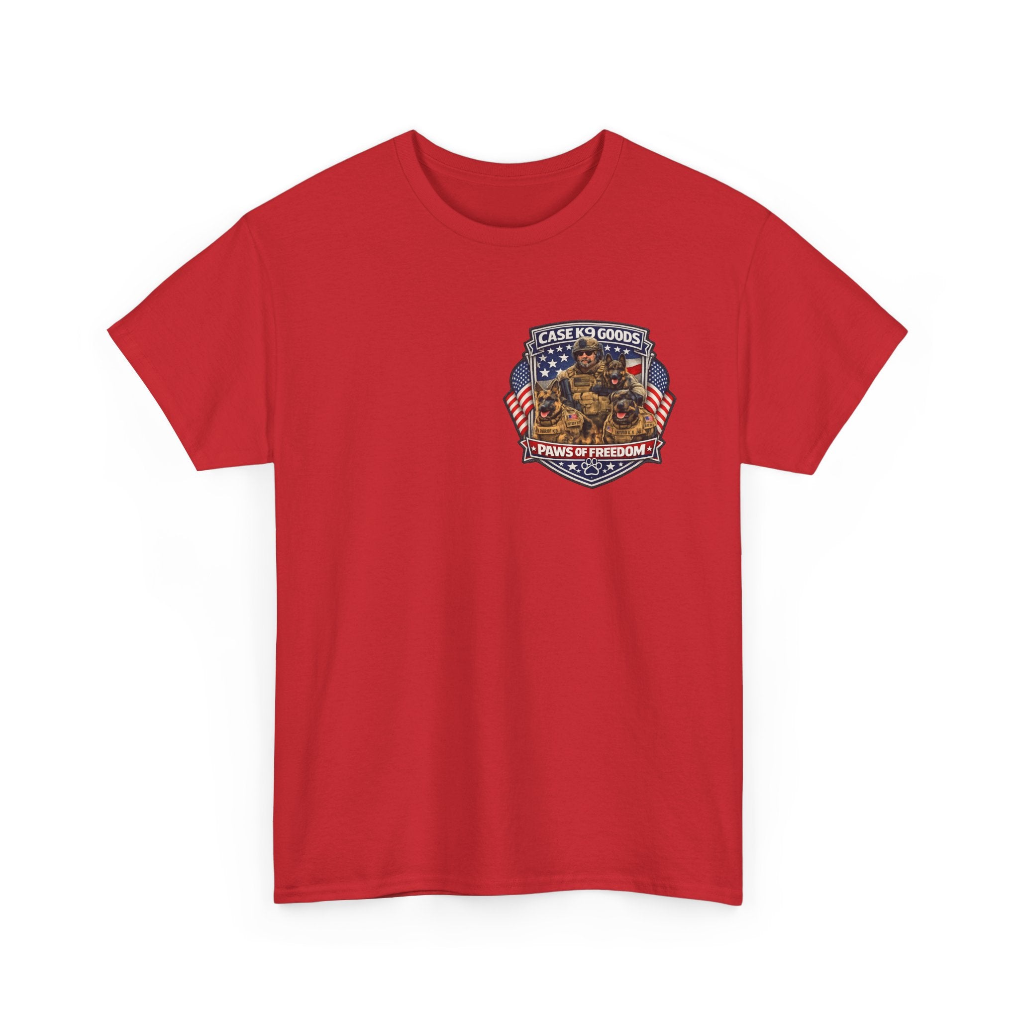 Police K9 Partner T-Shirt — "Side by Side Through Every Storm" Memorial Tee