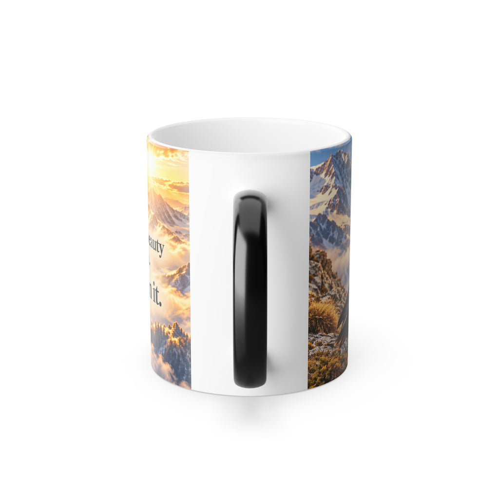 God Gave Us All You Need Eagle Faith Color-Changing Mug