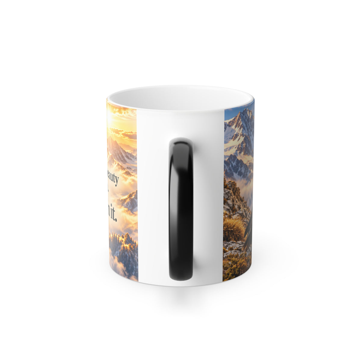 God Gave Us All You Need Eagle Faith Color-Changing Mug