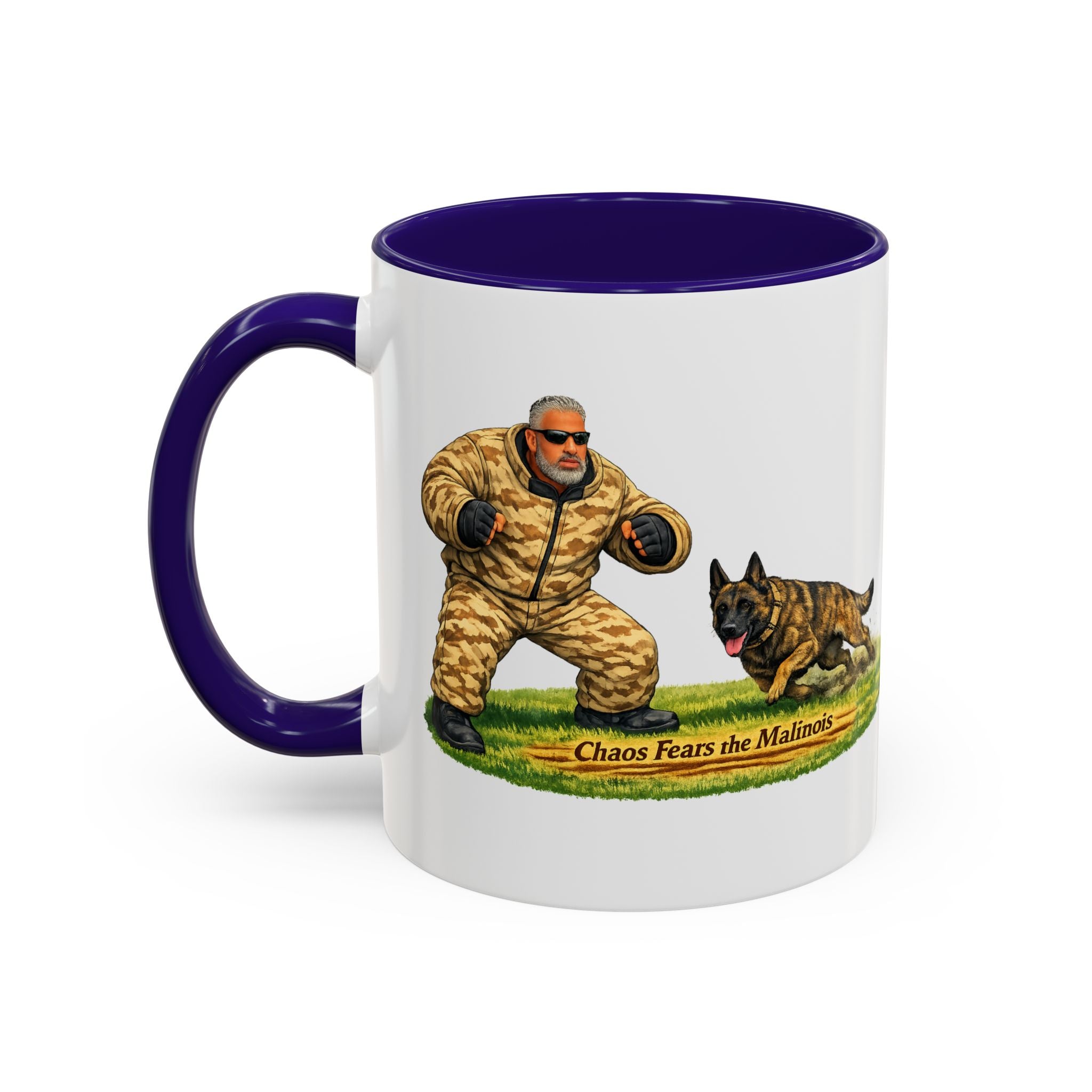 Belgian Malinois Coffee Mug — "Nothing Fears the Malinois" Dog Lover Gift (11oz/15oz)