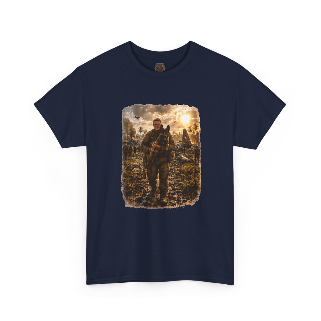 Post-Apocalyptic Survivor Tee — Walking Through Ruins Graphic T-Shirt