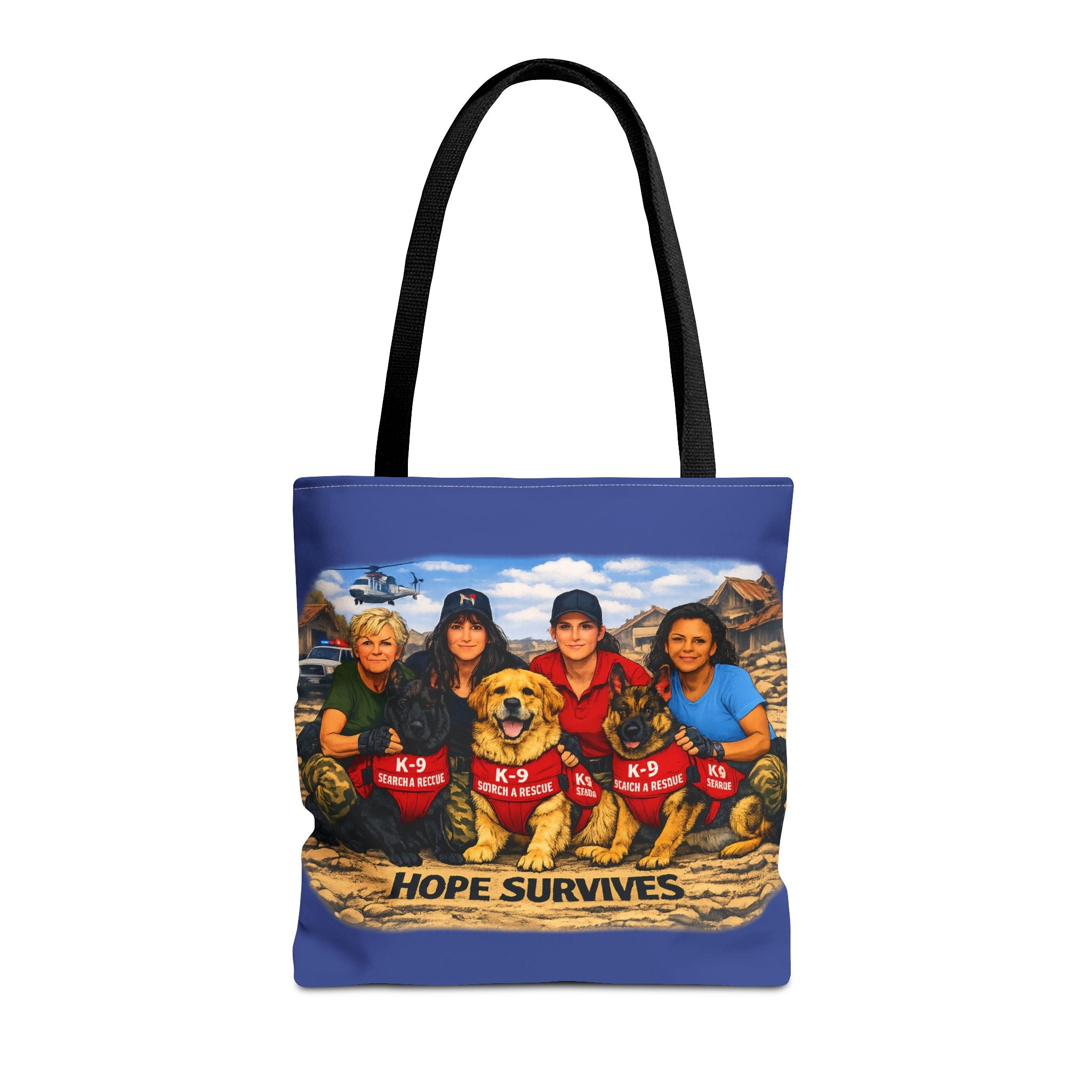 Tote Bag — K-9 Search & Rescue 'Hope Survives' Memorial Tote