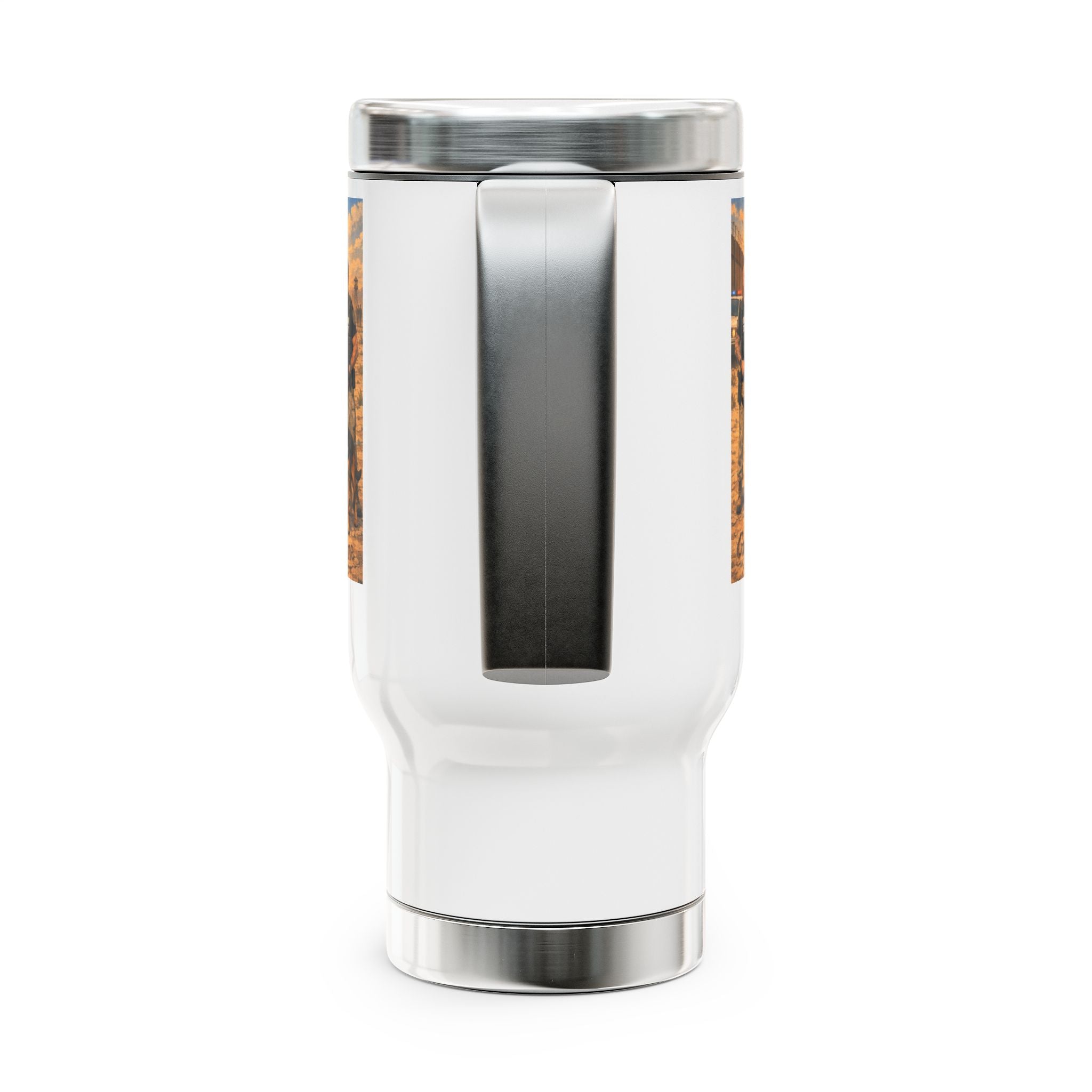Guardians of the Line Travel Mug — K9 Police Officers Stainless Steel 14oz