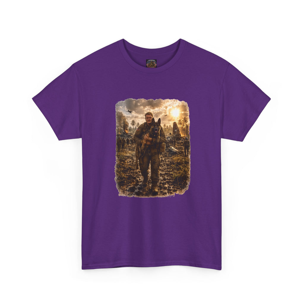 Post-Apocalyptic Survivor Tee — Walking Through Ruins Graphic T-Shirt