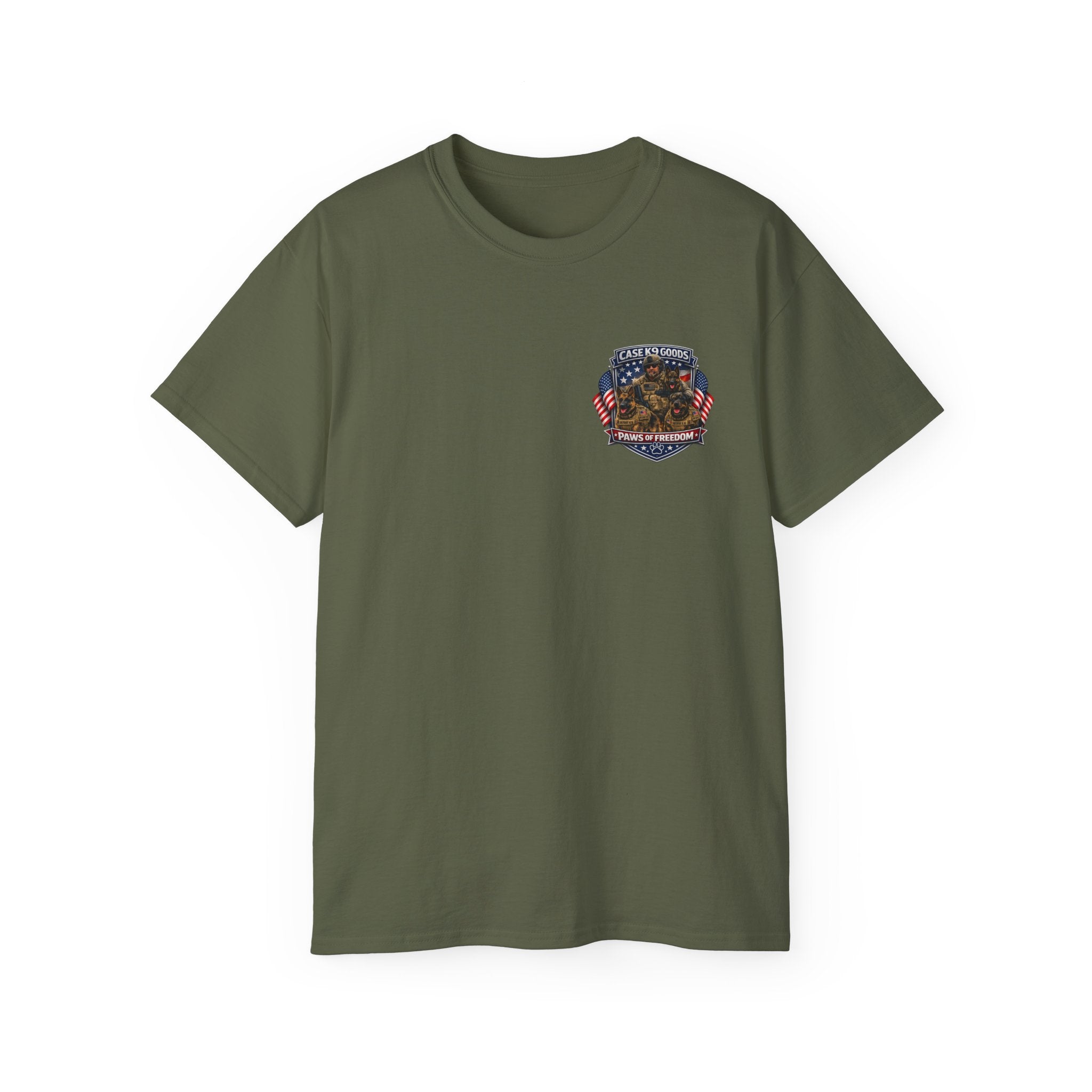 Police K9 Unit Tee — Tactical K9s Graphic Cotton Shirt