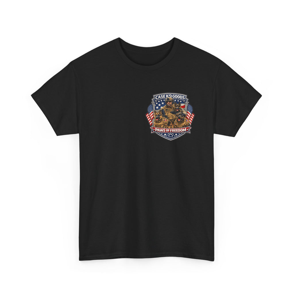 Police K9 Partner T-Shirt — "Side by Side Through Every Storm" Memorial Tee