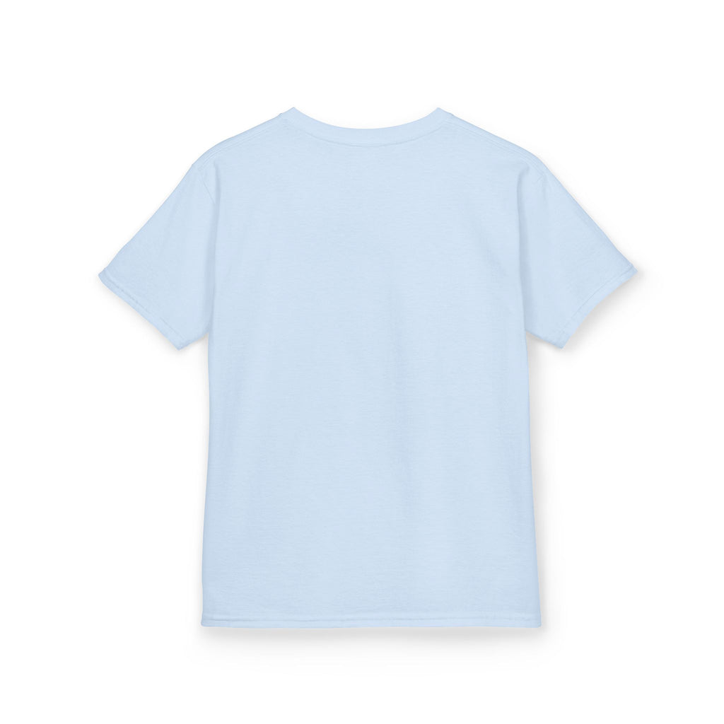 Kids Tee — Little Rider with Pony & Dog Illustration