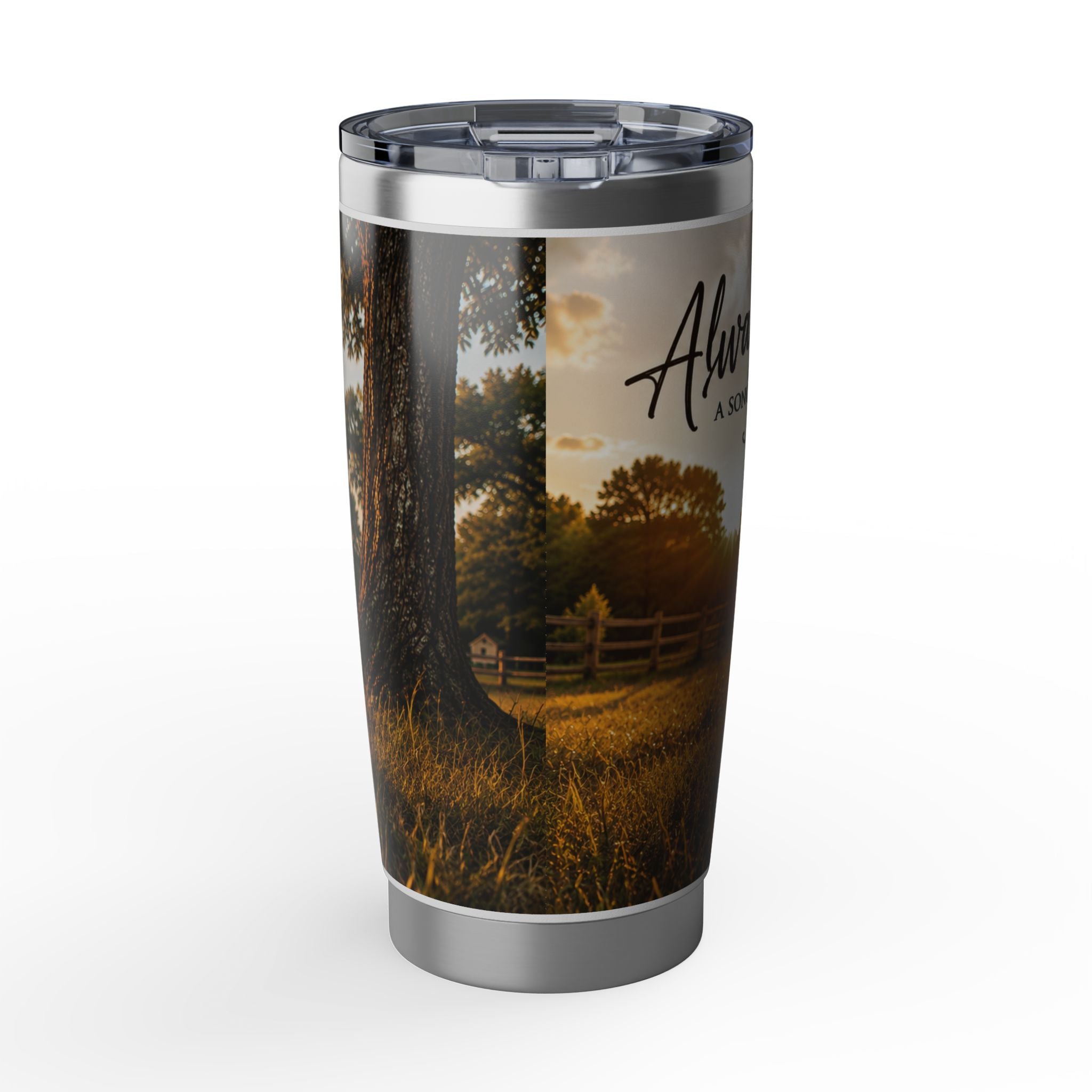 Faithful Vagabond 20oz Tumbler — Adventure-Ready Dog Lovers Travel Mug