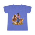 Toddler Horse & Dog Tee — Little Rider Graphic T-Shirt