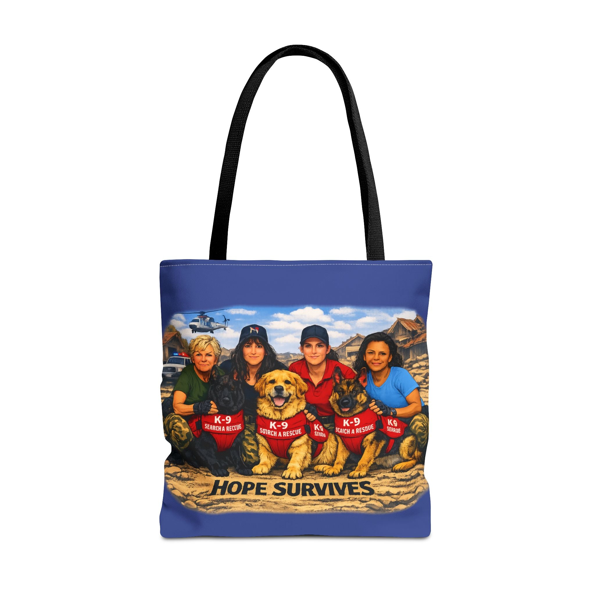 Tote Bag — K-9 Search & Rescue 'Hope Survives' Memorial Tote