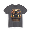 Unleashed Justice Jeep Tee – Patriotic American Flag Graphic T-Shirt