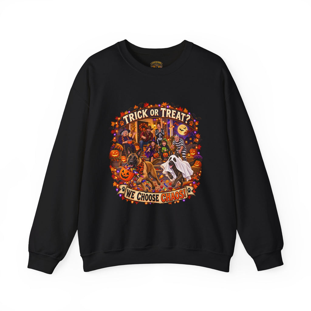 Thankful for This Crazy Pack Sweatshirt – Thanksgiving Dog Crewneck