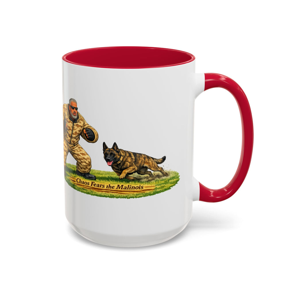 Belgian Malinois Coffee Mug — "Nothing Fears the Malinois" Dog Lover Gift (11oz/15oz)