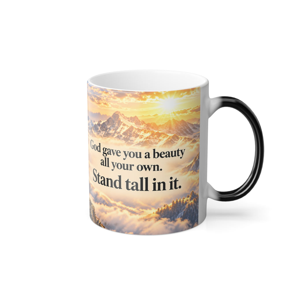 God Gave Us All You Need Eagle Faith Color-Changing Mug