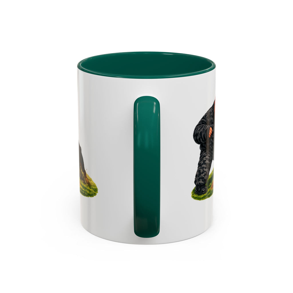 Steady the Storm Rottweiler & Handler Coffee Mug — Dog Lover Gift (11oz/15oz)