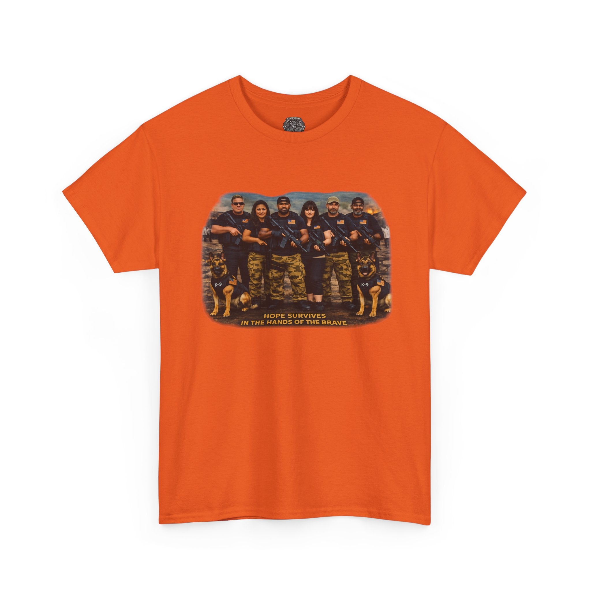 Vintage Military K-9 Unit T-Shirt – 'The Original K9' Retro Dog Handler Crew Tee