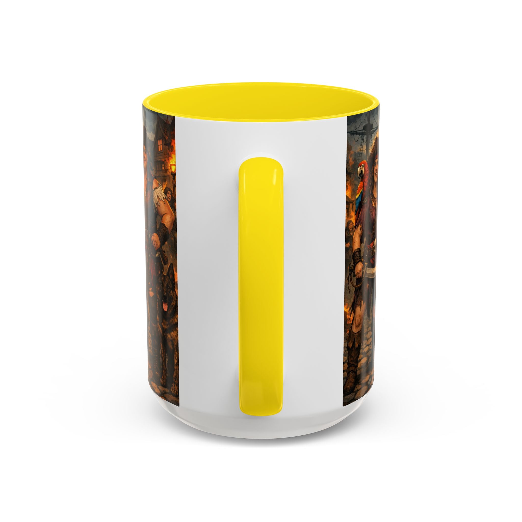 Pirate Family Coffee Mug — Fantasy Buccaneer Artwork 11/15oz