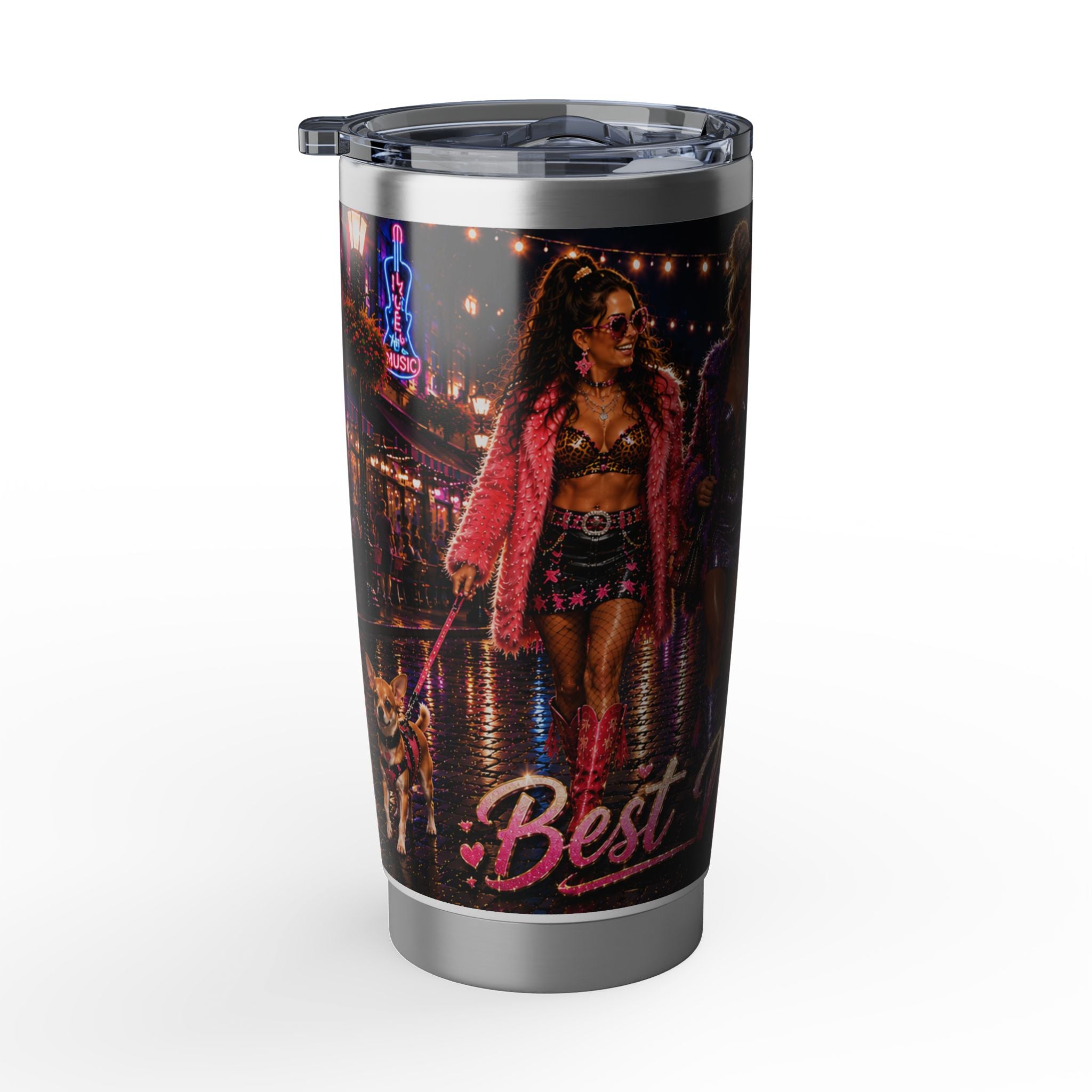 Girls Night Out Vagabond 20oz Tumbler — Night Out Girls & Pups Insulated Travel Tumbler