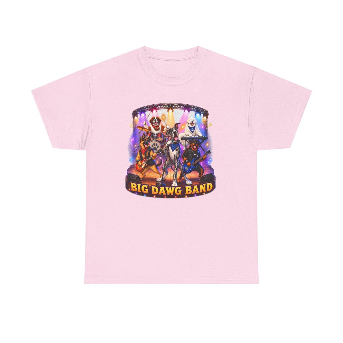 Big Dog Band Unisex Heavy Cotton Tee