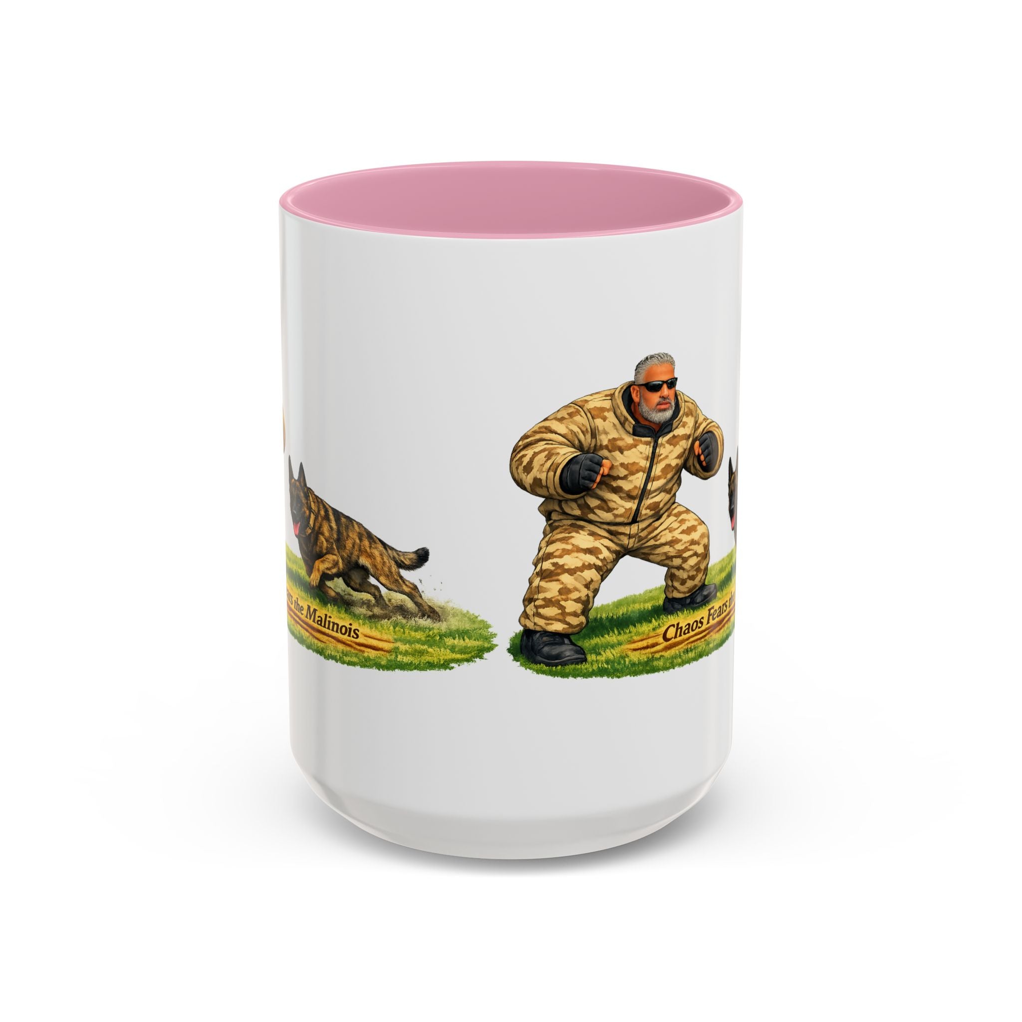Belgian Malinois Coffee Mug — "Nothing Fears the Malinois" Dog Lover Gift (11oz/15oz)