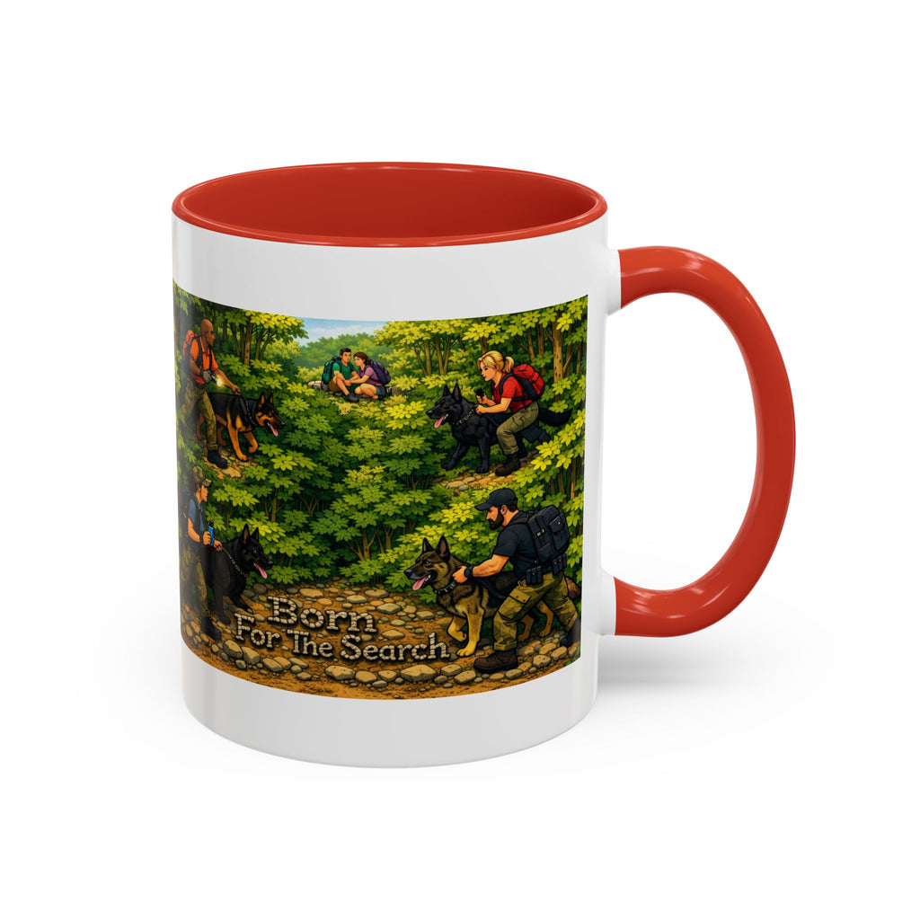 Born For The Search Coffee Mug — Search & Rescue K9 Tribute (11/15oz)