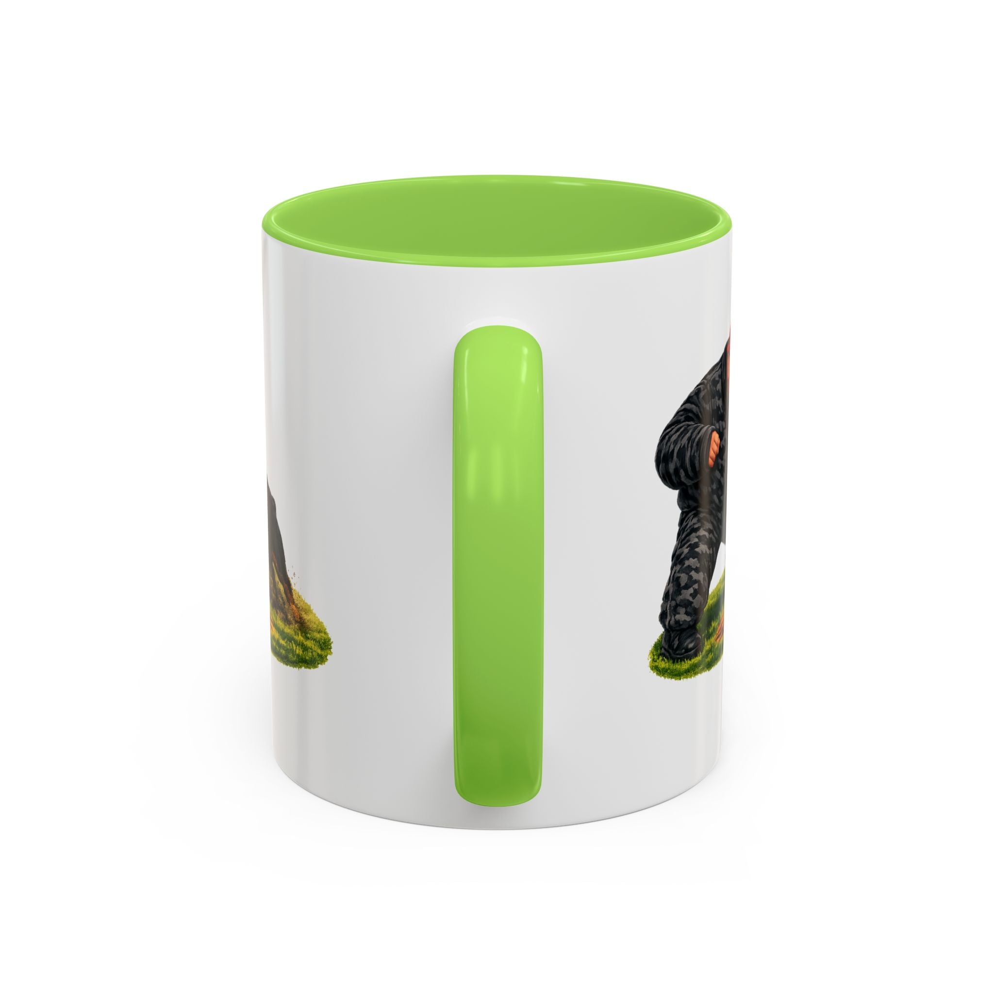 Steady the Storm Rottweiler & Handler Coffee Mug — Dog Lover Gift (11oz/15oz)