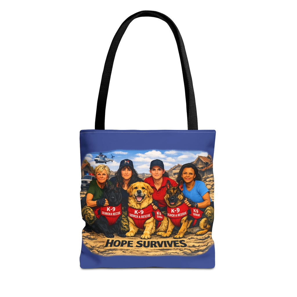 Tote Bag — K-9 Search & Rescue 'Hope Survives' Memorial Tote