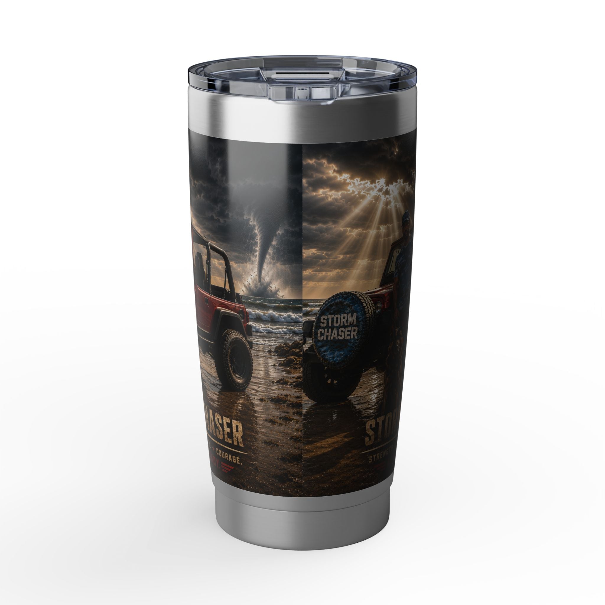 Storm Chaser Vagabond 20oz Tumbler Jeep 4 Wheeling