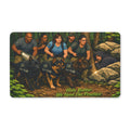 Doormat — K9 Search Team "Hide Better We Need The Practice" Polyester Welcome Mat
