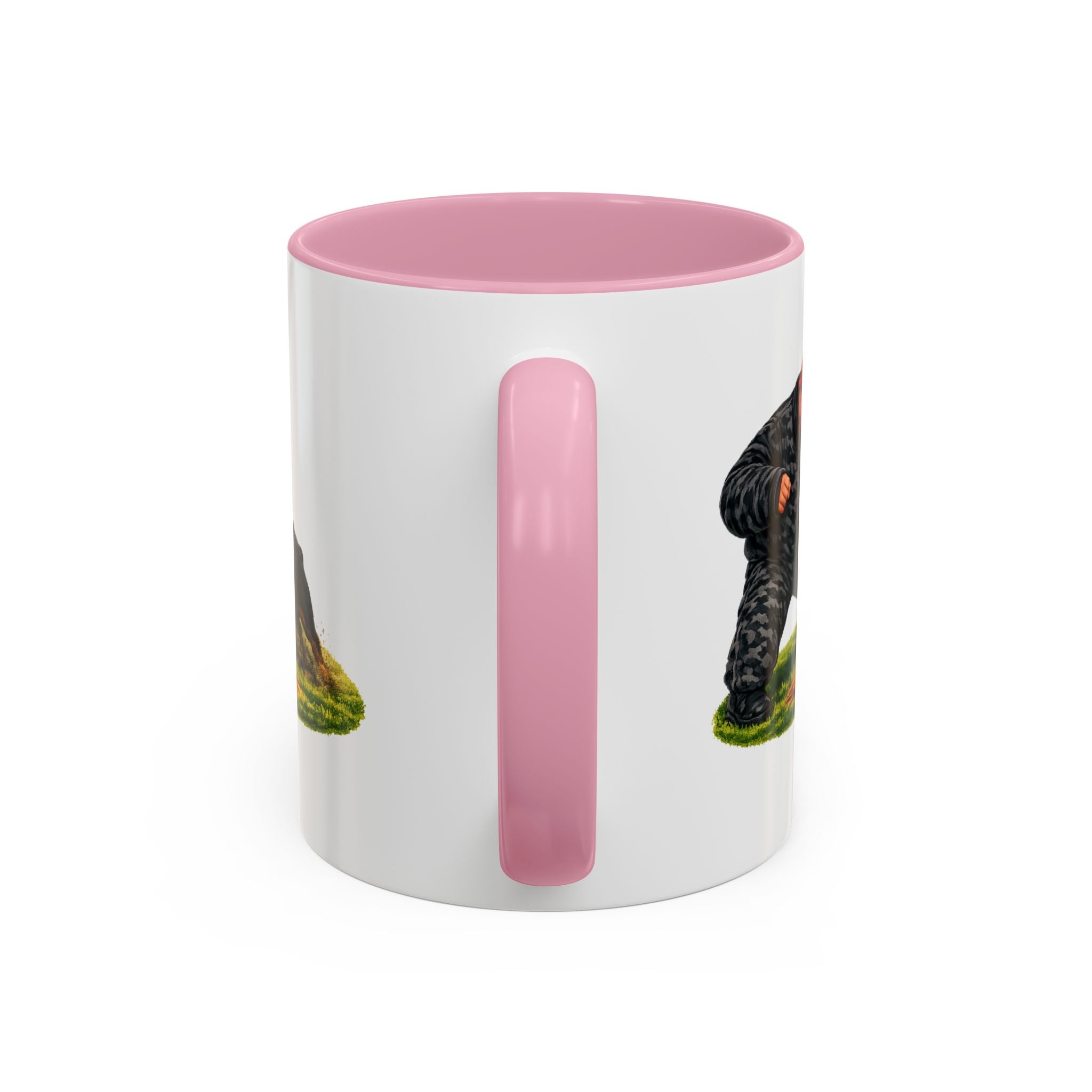 Steady the Storm Rottweiler & Handler Coffee Mug — Dog Lover Gift (11oz/15oz)