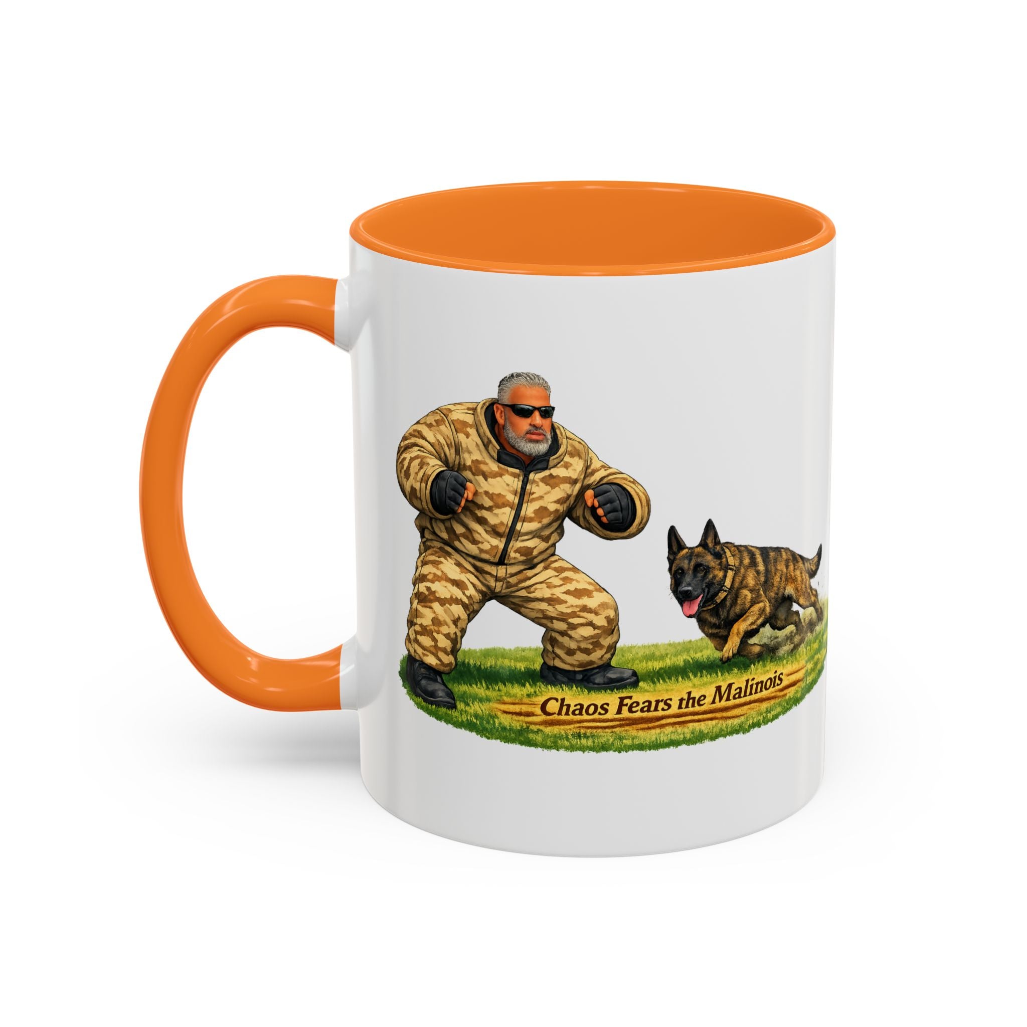 Belgian Malinois Coffee Mug — "Nothing Fears the Malinois" Dog Lover Gift (11oz/15oz)
