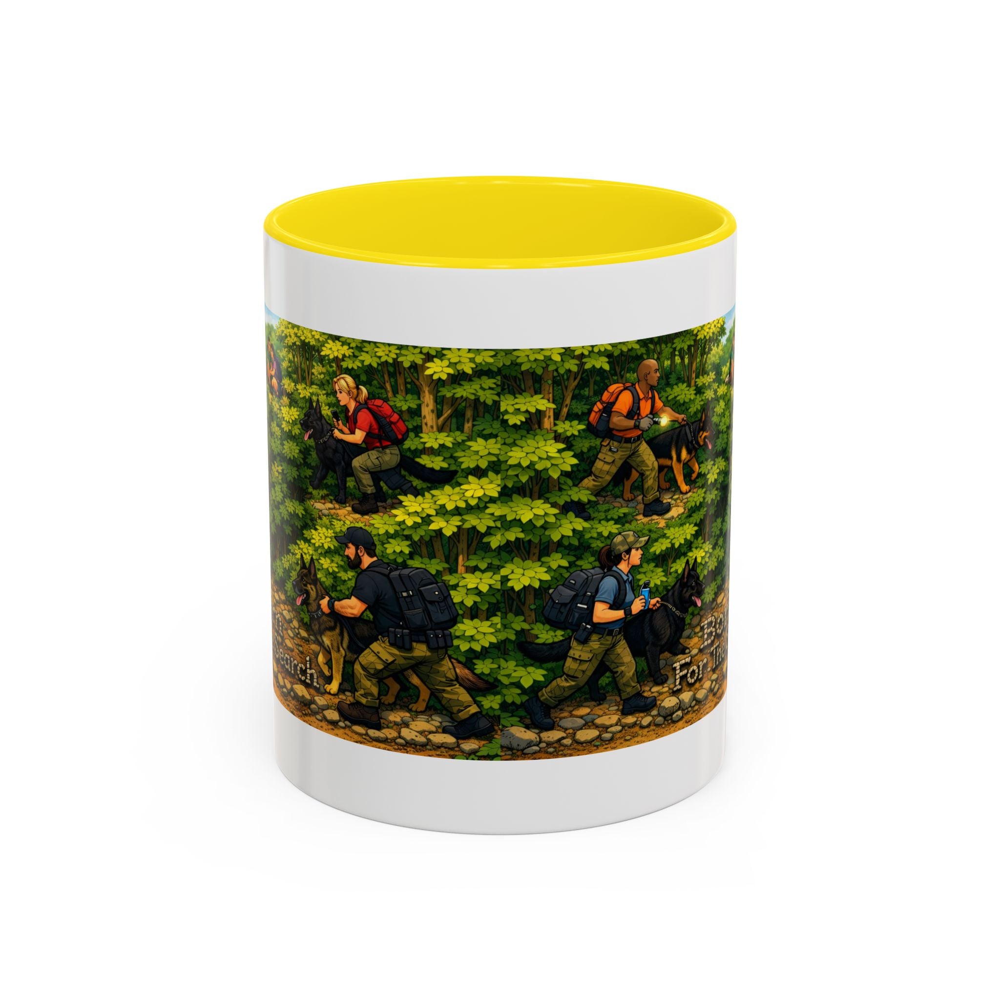Born For The Search Coffee Mug — Search & Rescue K9 Tribute (11/15oz)