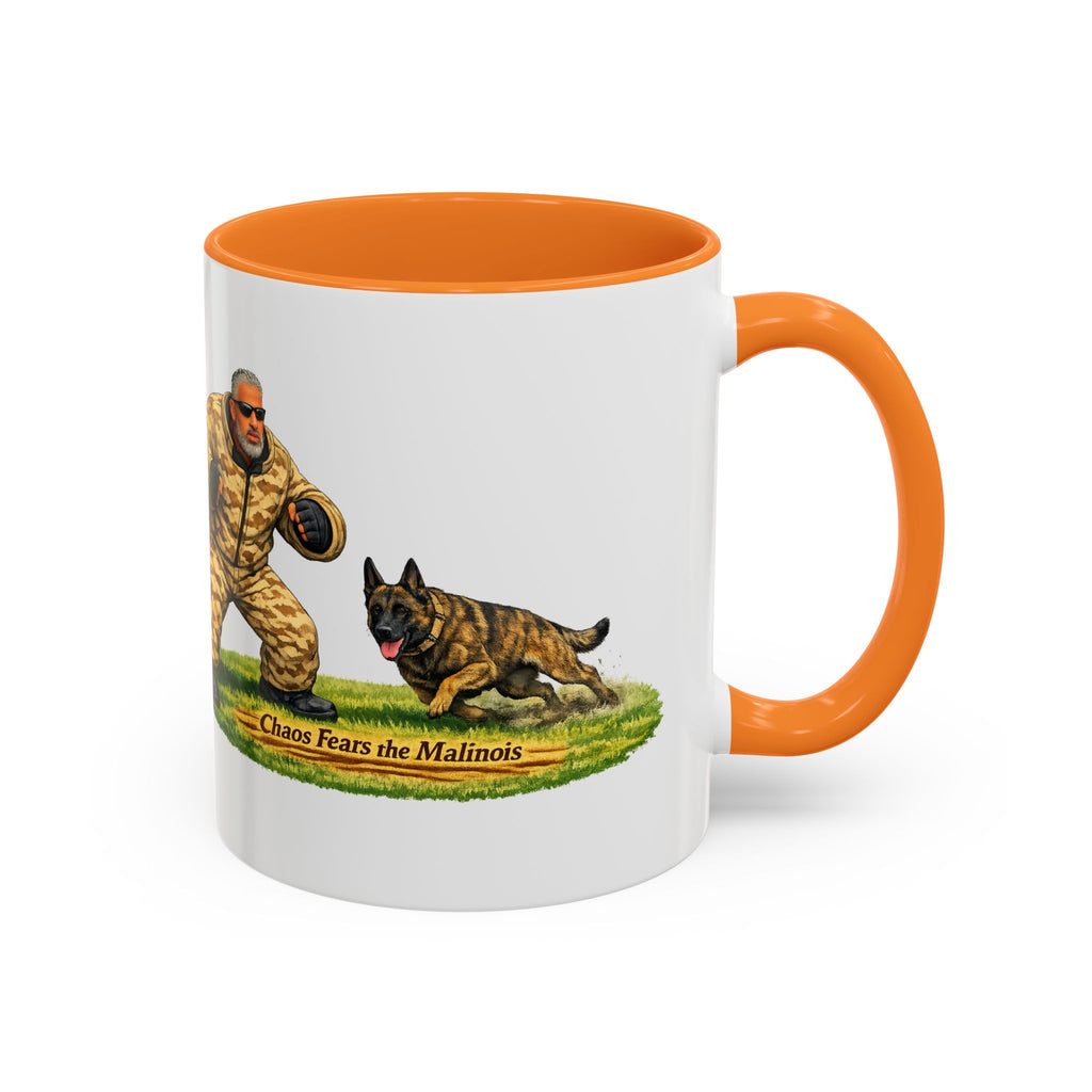 Belgian Malinois Coffee Mug — "Nothing Fears the Malinois" Dog Lover Gift (11oz/15oz)