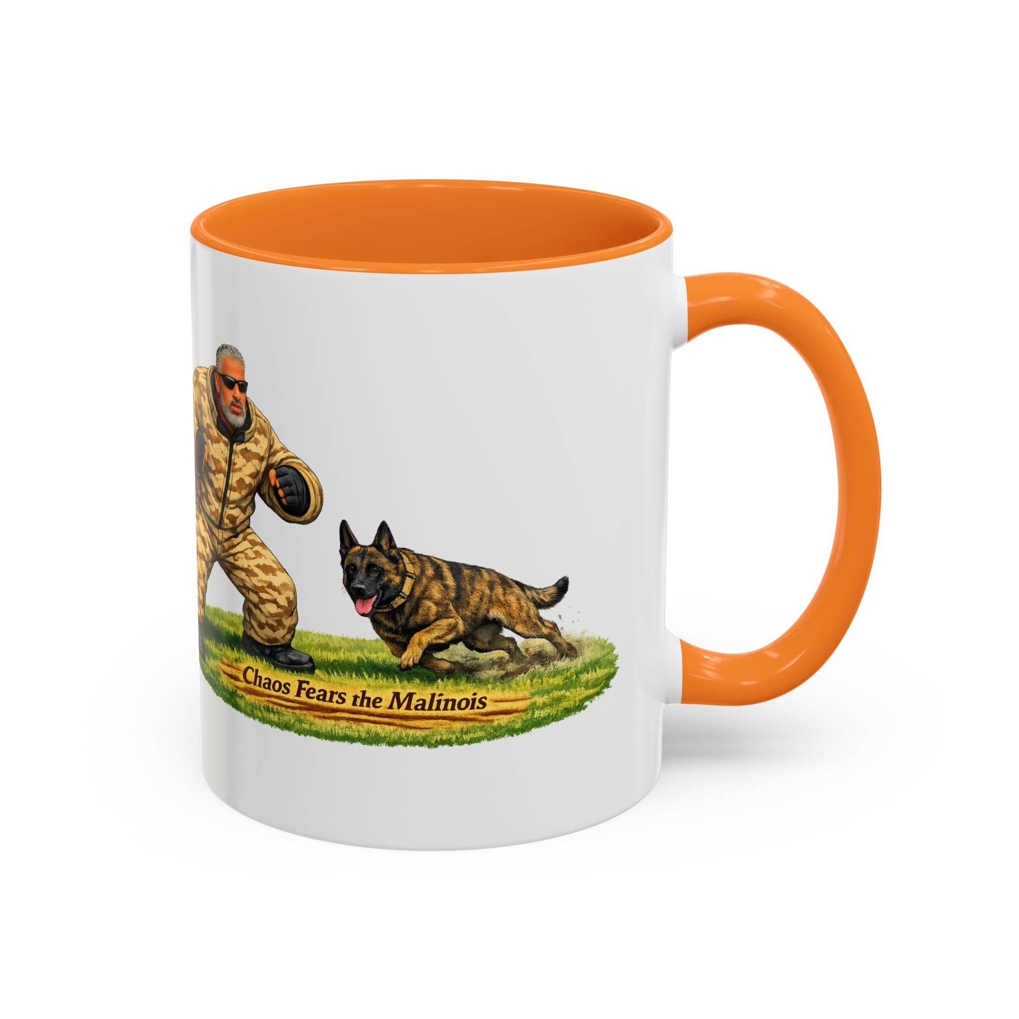 Belgian Malinois Coffee Mug — "Nothing Fears the Malinois" Dog Lover Gift (11oz/15oz)