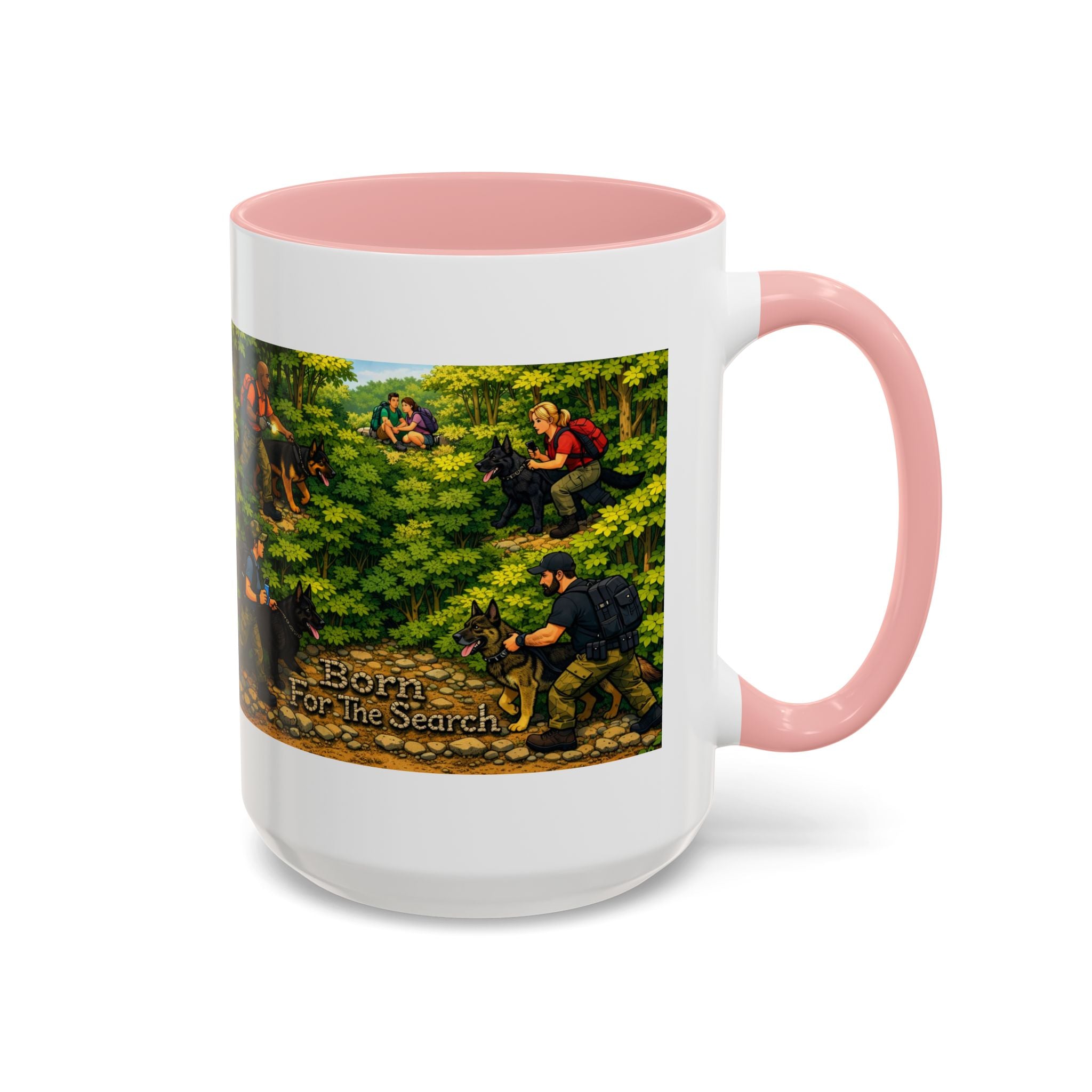 Born For The Search Coffee Mug — Search & Rescue K9 Tribute (11/15oz)