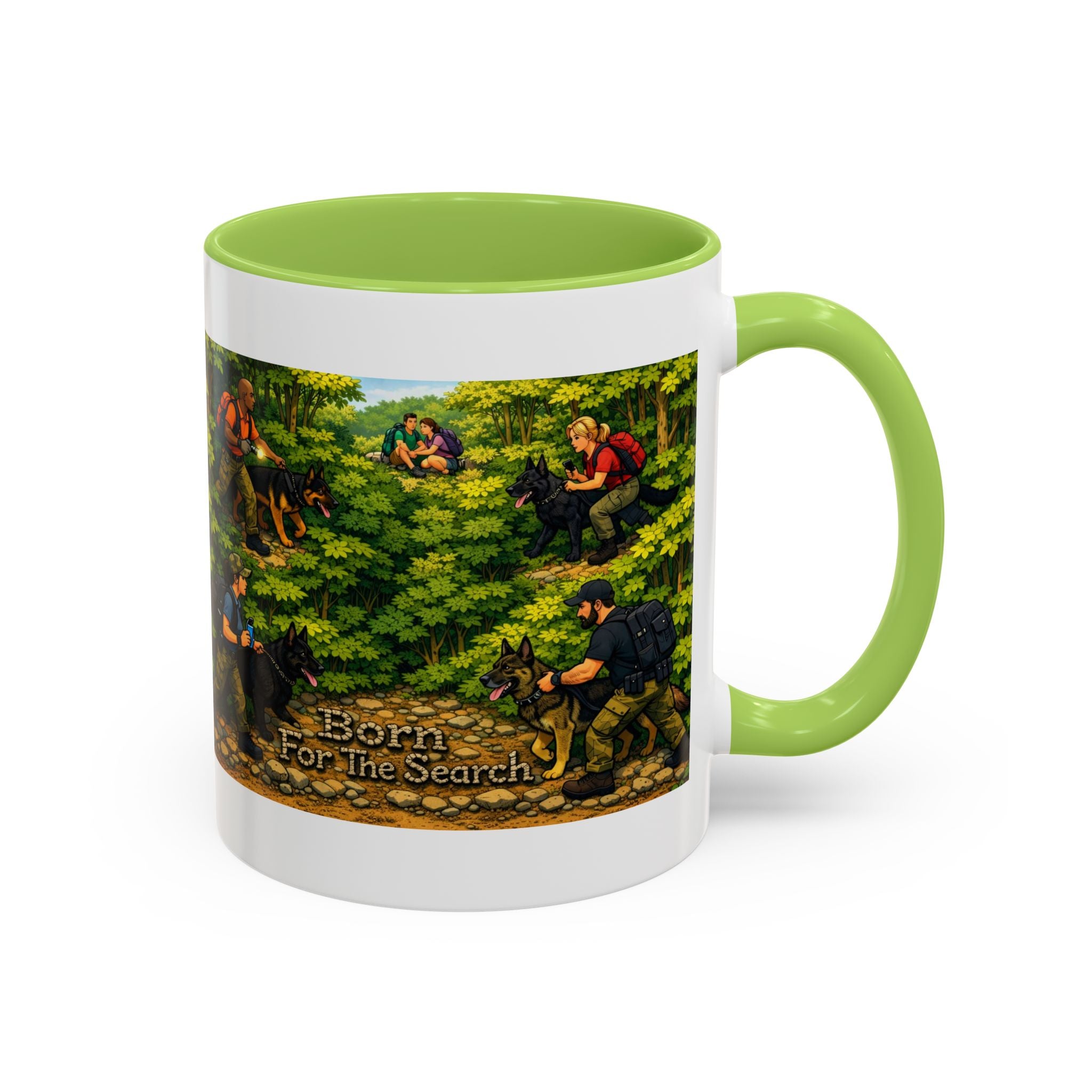 Born For The Search Coffee Mug — Search & Rescue K9 Tribute (11/15oz)