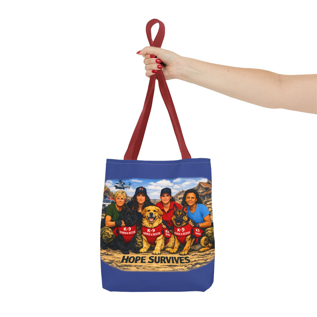 Tote Bag — K-9 Search & Rescue 'Hope Survives' Memorial Tote