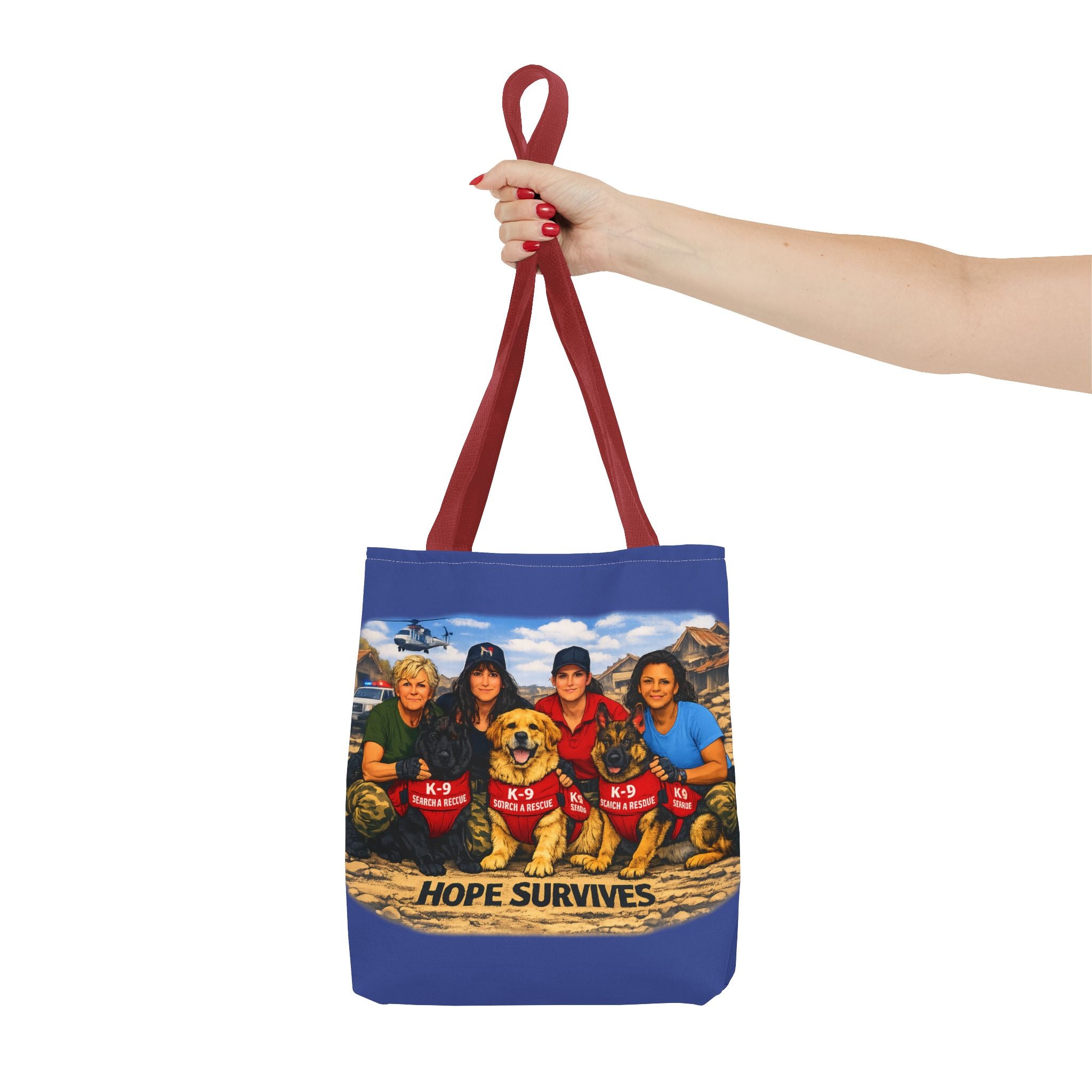 Tote Bag — K-9 Search & Rescue 'Hope Survives' Memorial Tote