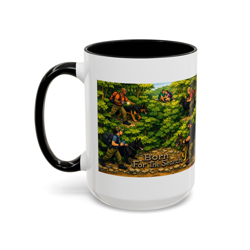 Born For The Search Coffee Mug — Search & Rescue K9 Tribute (11/15oz)