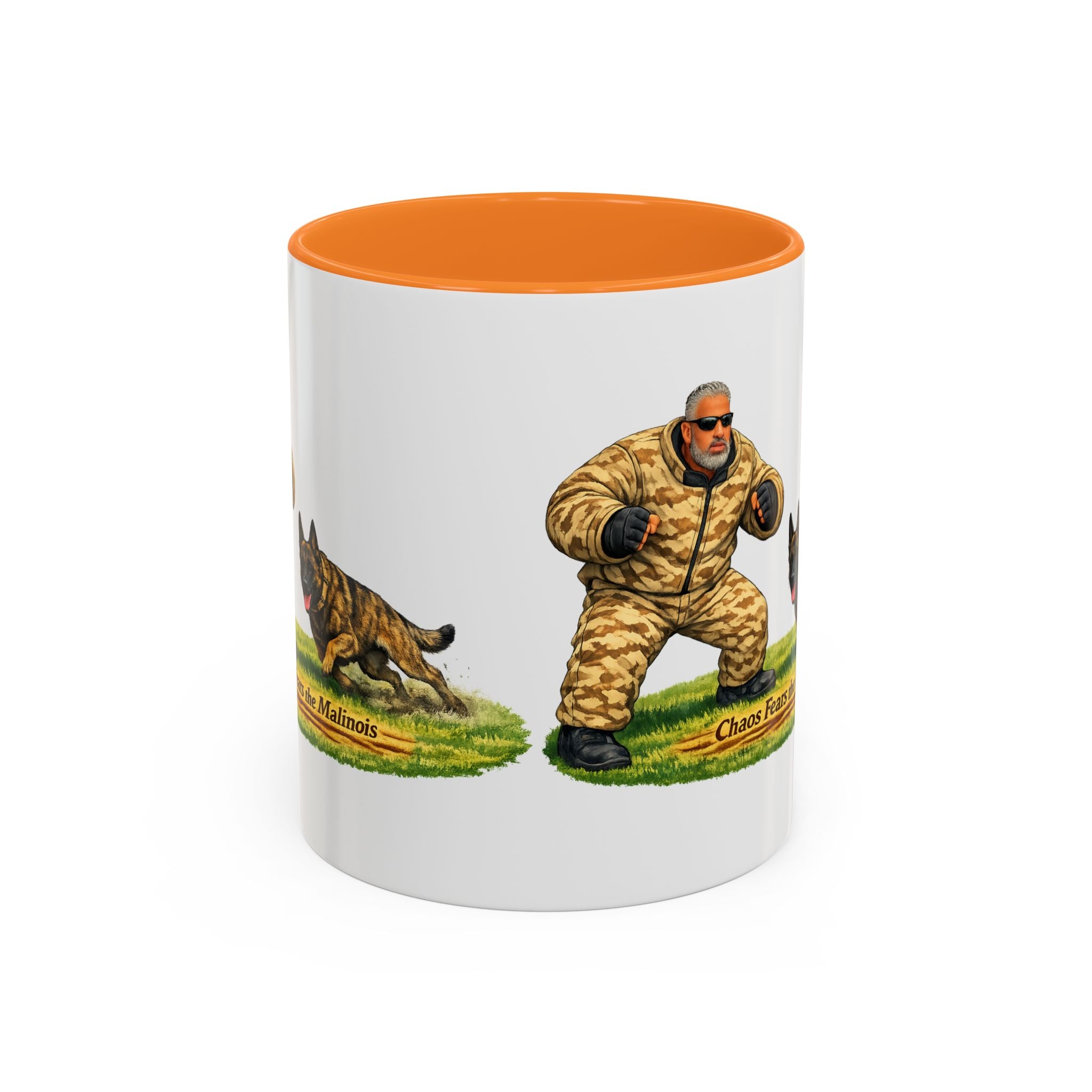 Belgian Malinois Coffee Mug — "Nothing Fears the Malinois" Dog Lover Gift (11oz/15oz)