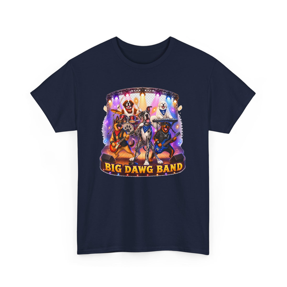 Big Dog Band Unisex Heavy Cotton Tee