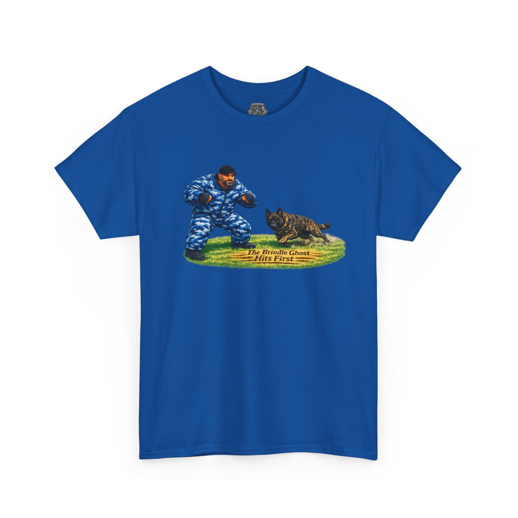 Cotton T-Shirt — Police K9 Training Dog Dutch Shepherd