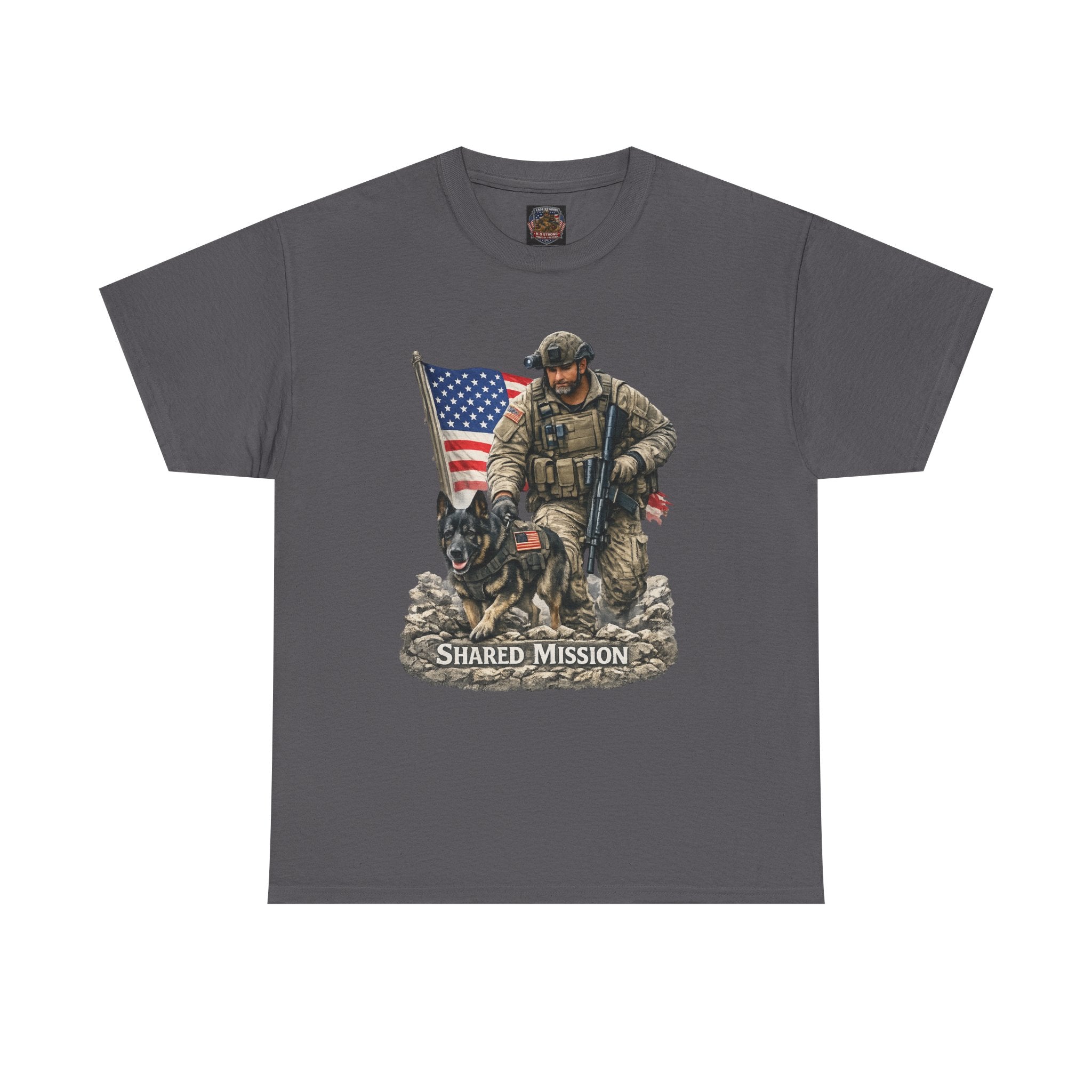 Shared Mission Military K9 T-Shirt