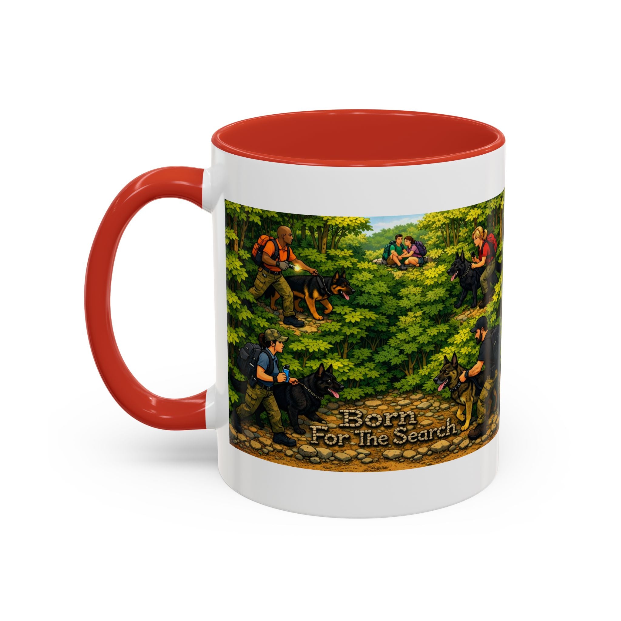 Born For The Search Coffee Mug — Search & Rescue K9 Tribute (11/15oz)