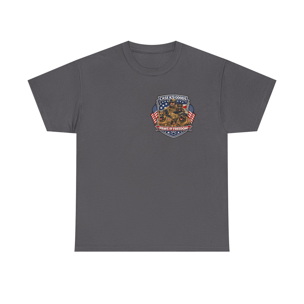 Police K9 Partner T-Shirt — "Side by Side Through Every Storm" Memorial Tee