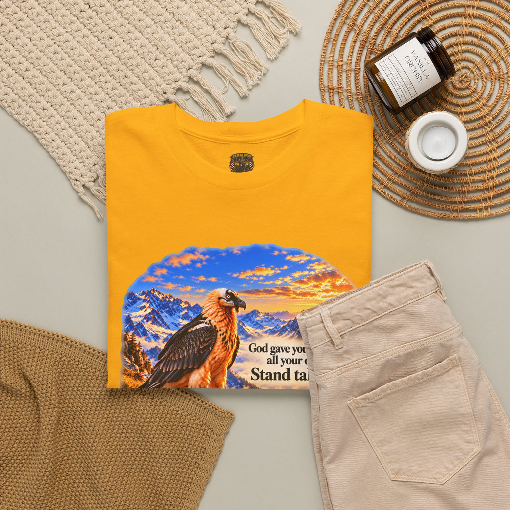 God Gives You a Beauty Eagle Nature Quote T-Shirt