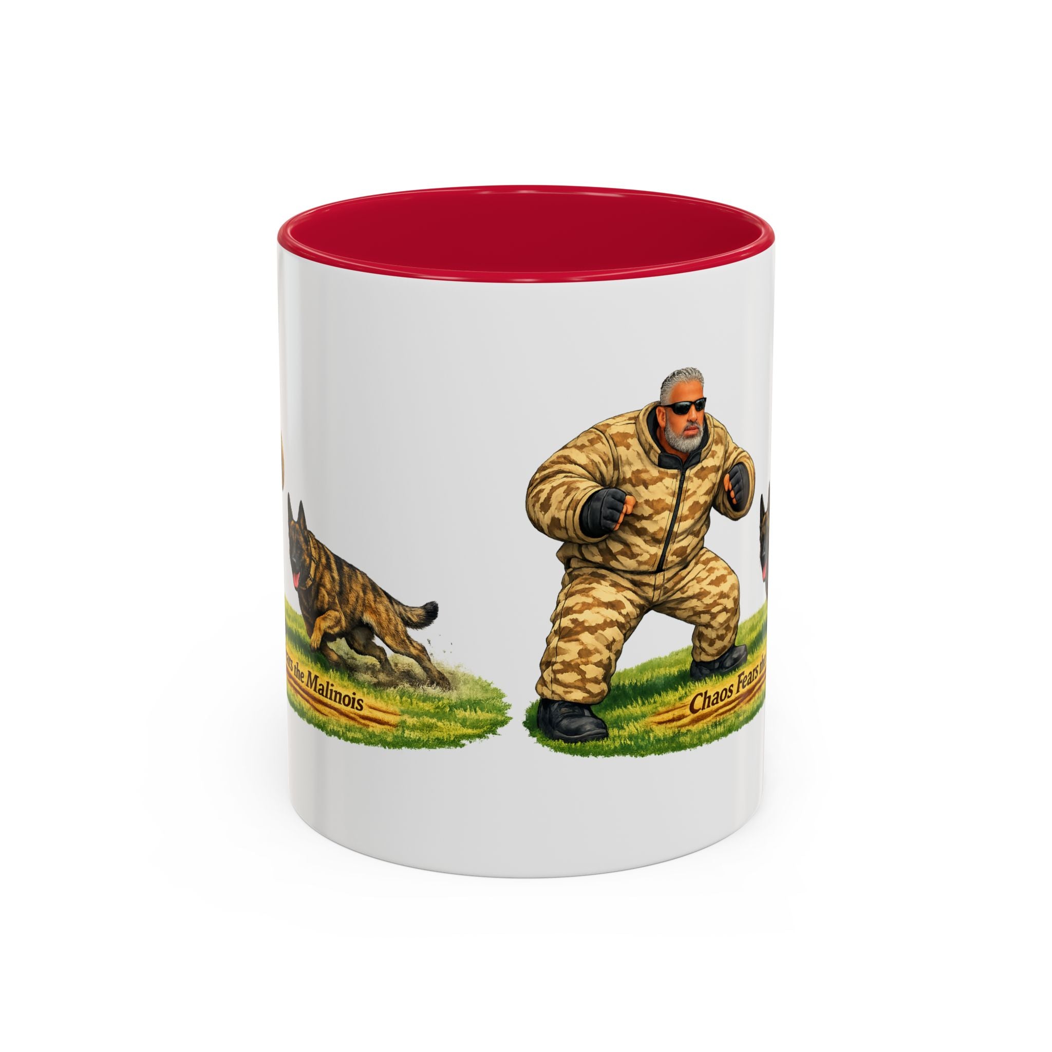 Belgian Malinois Coffee Mug — "Nothing Fears the Malinois" Dog Lover Gift (11oz/15oz)
