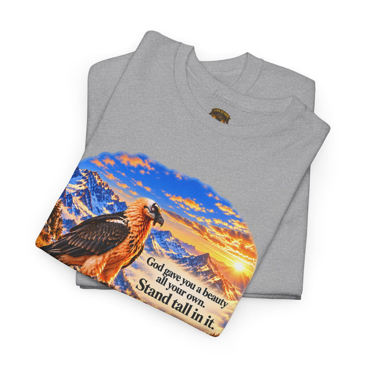 God Gives You a Beauty Eagle Nature Quote T-Shirt