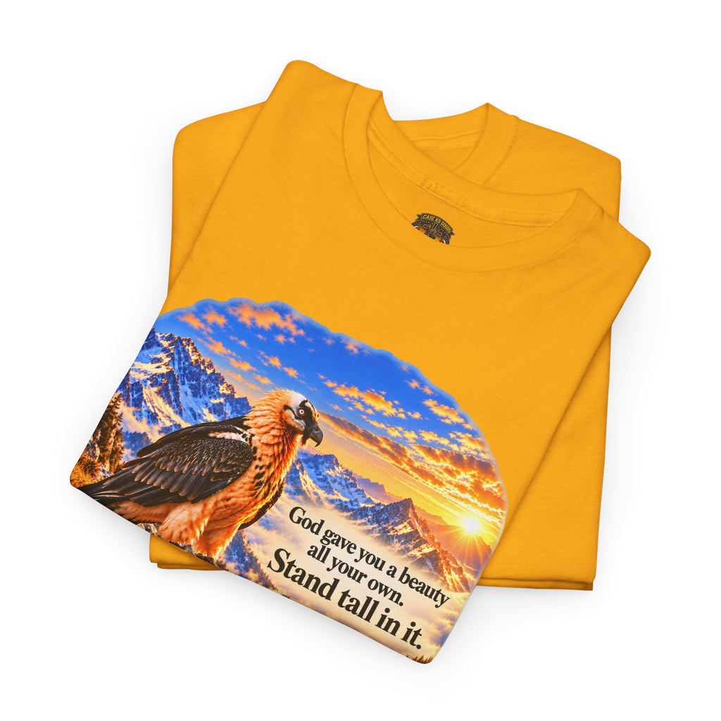 God Gives You a Beauty Eagle Nature Quote T-Shirt
